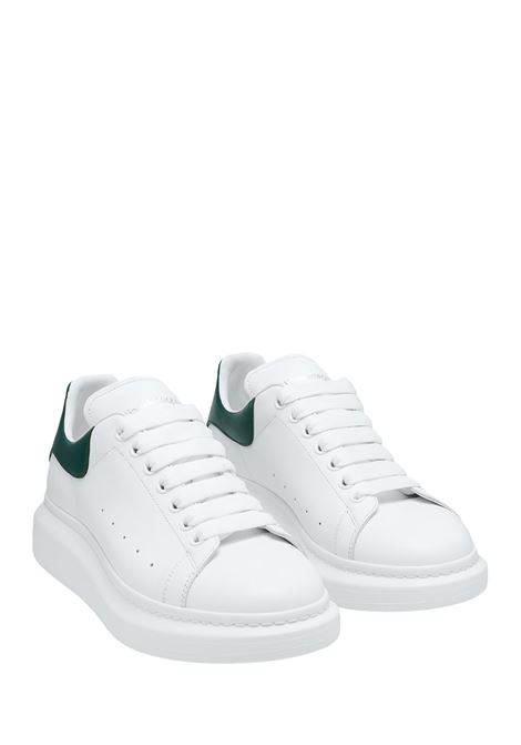 Sneakers Oversize in Bianco/Verde ALEXANDER MCQUEEN | 553680-WIAEE9197
